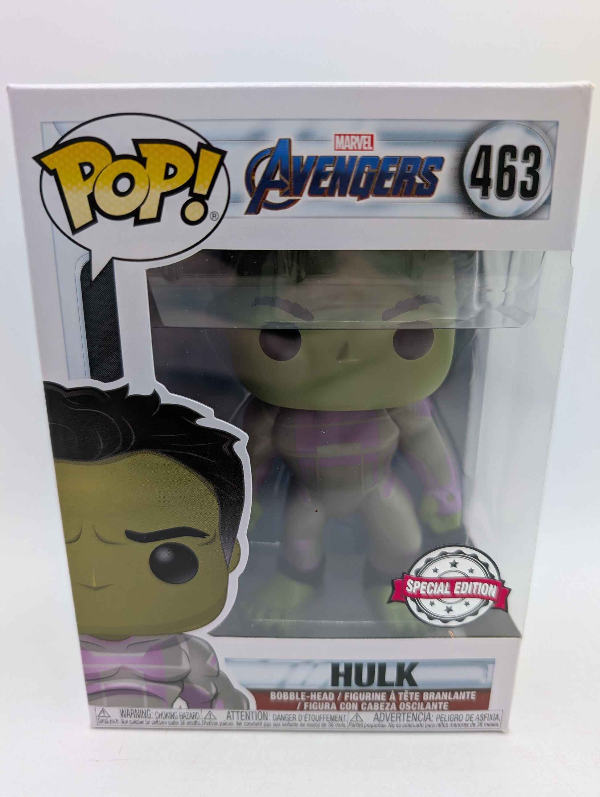 Funko POP! Marvel Avengers Hulk #463 Special Edition image 1