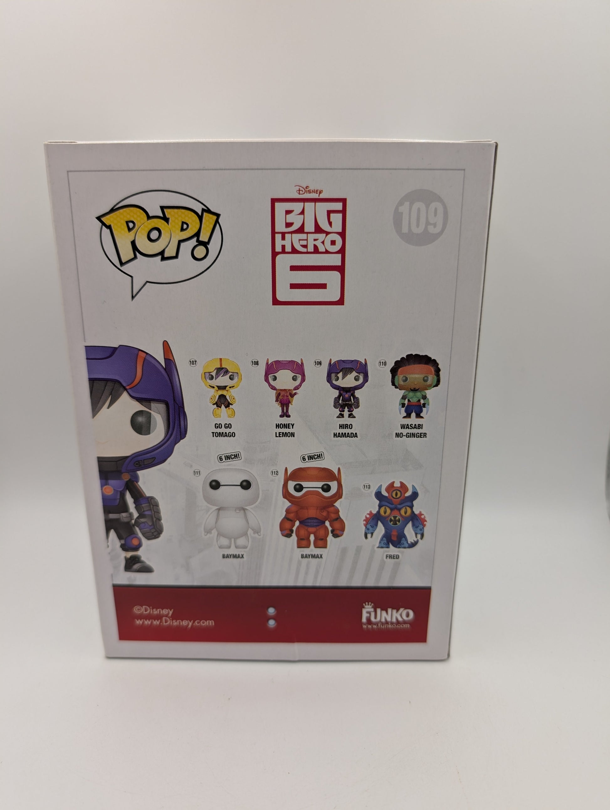 Funko Pop! Vinyl - Disney Big Hero 6 - Hiro Hamada #109 FRENLY BRICKS - Open 7 Days
