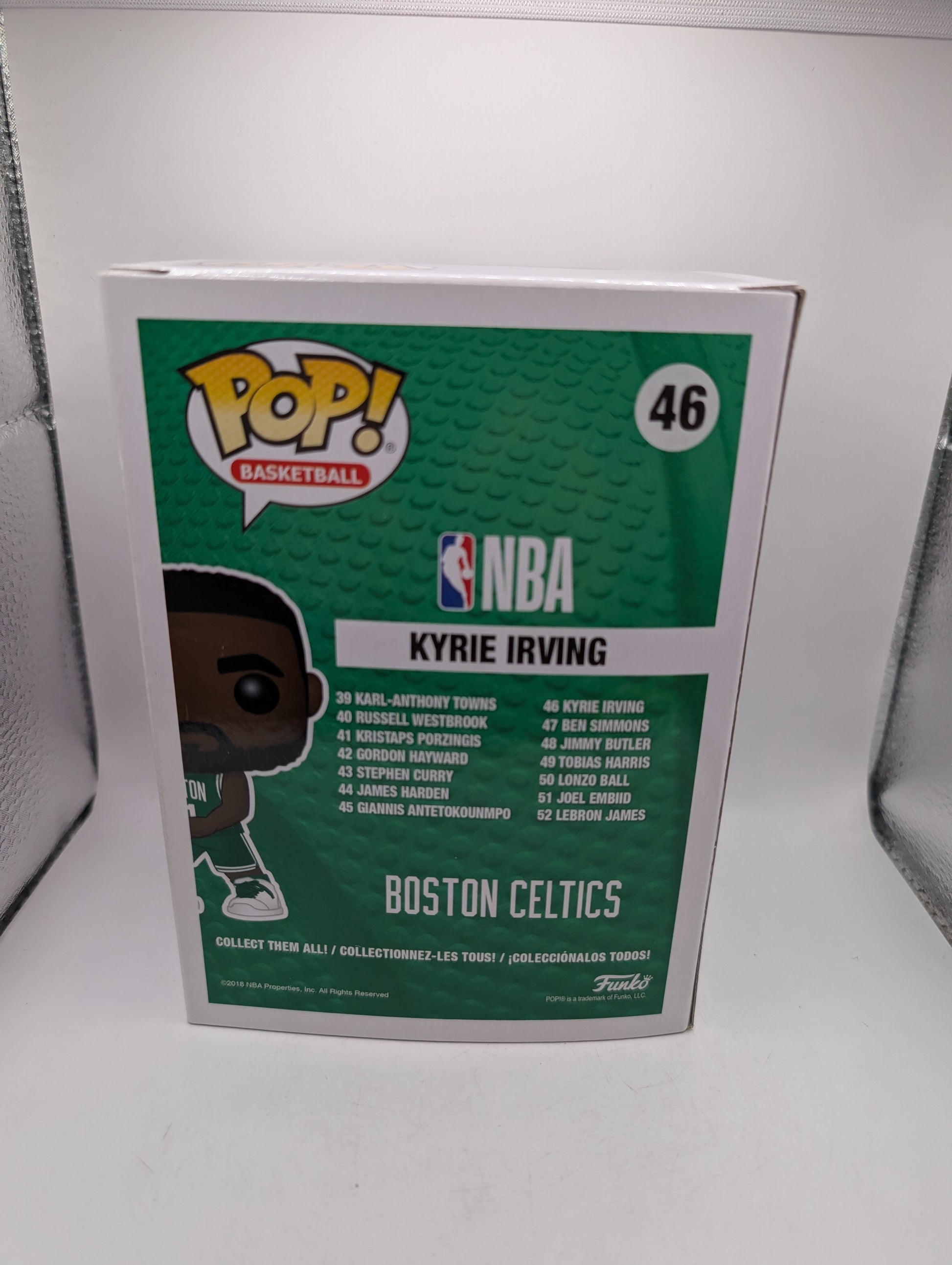Kyrie Irving 46 ~ NBA: Boston Celtics ~ Funko Pop Vinyl FRENLY BRICKS - Open 7 Days