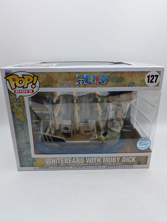Funko POP! RIDES One Piece Whitebeard With Moby Dick #127