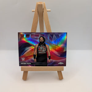 2026 Topps Chrome WWE Wrestling Jacob Fatu Helix SSP #HLX-2 FRENLY BRICKS - Open 7 Days