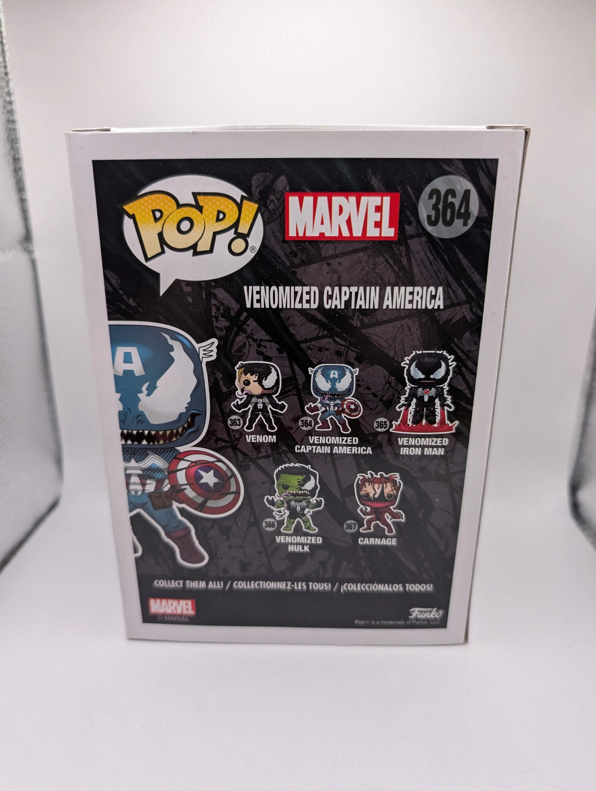 Venomized Captain America # 364 Funko Pop Vinyl FRENLY BRICKS - Open 7 Days