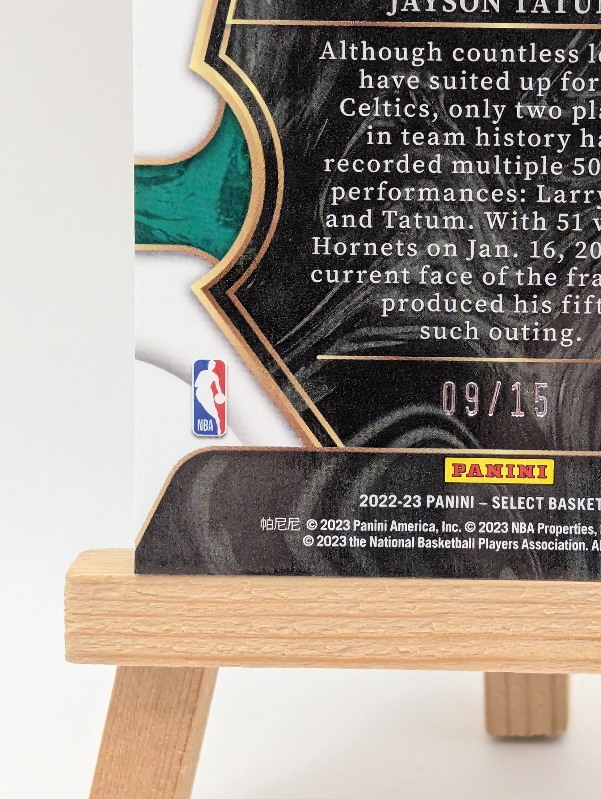 2022-23 Panini Select Basketball Premier #155 Jayson Tatum Boston Celtics Orange /15 FRENLY BRICKS - Open 7 Days