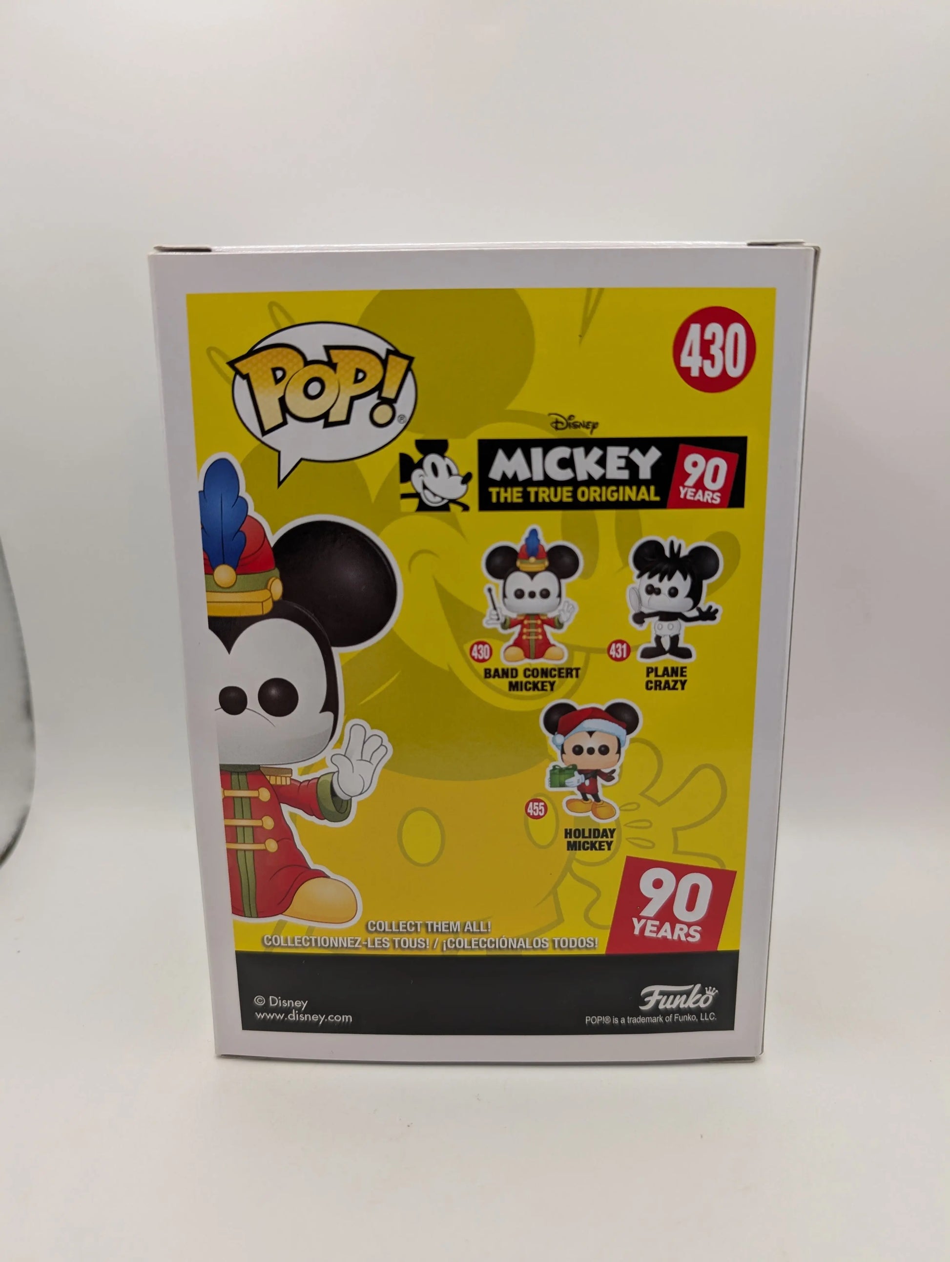 Disney - 430 Band Concert Mickey - vaulted - Pop! Vinyl Figure FRENLY BRICKS - Open 7 Days