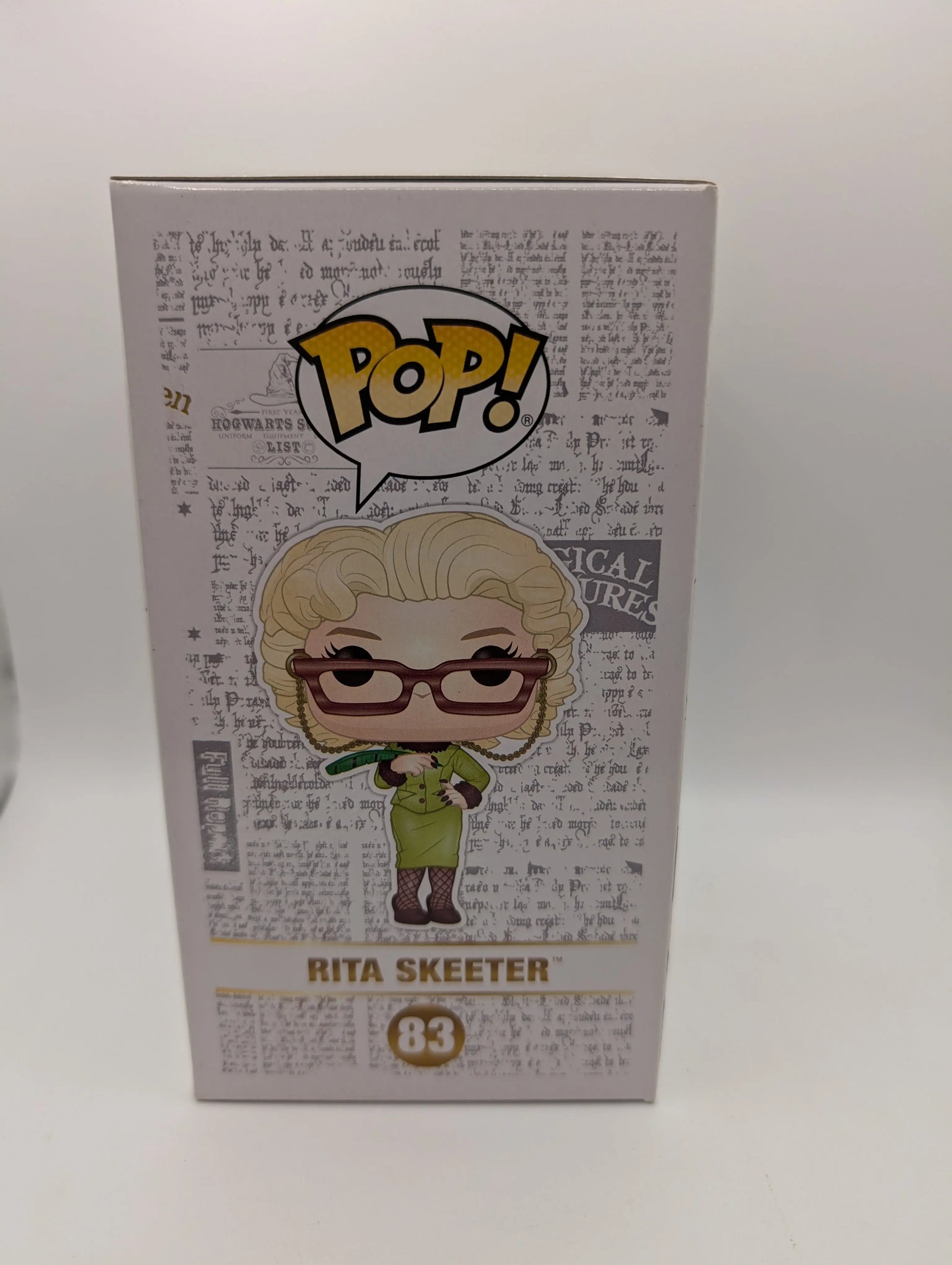Rita Skeeter 2019 Summer Convention - Harry Potter - Funko POP! Vinyl - #83 FRENLY BRICKS - Open 7 Days