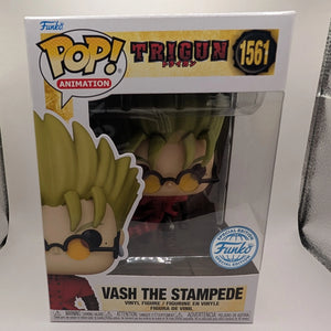 TRIGUN #1561 Vash The Stampede w/Punisher Cross Funko Pop! FRENLY BRICKS - Open 7 Days