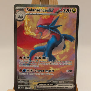 Salamence ex 187/159 Secret Illustration Rare Journey Together Pokemon Card FRENLY BRICKS - Open 7 Days