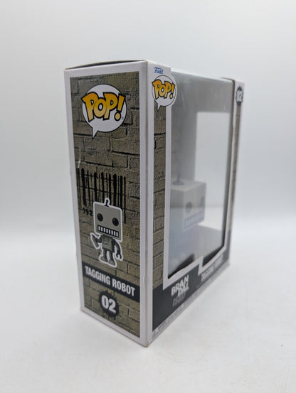 Funko Pop! Art Banksy Brandalised #02 Tagging Robot Vinyl Figure