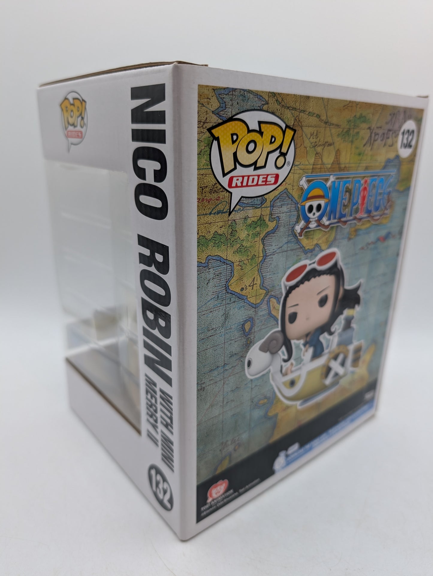 Funko POP! RIDES One Piece Nico Robin with Mini Merry II #132 2025 Summer Con