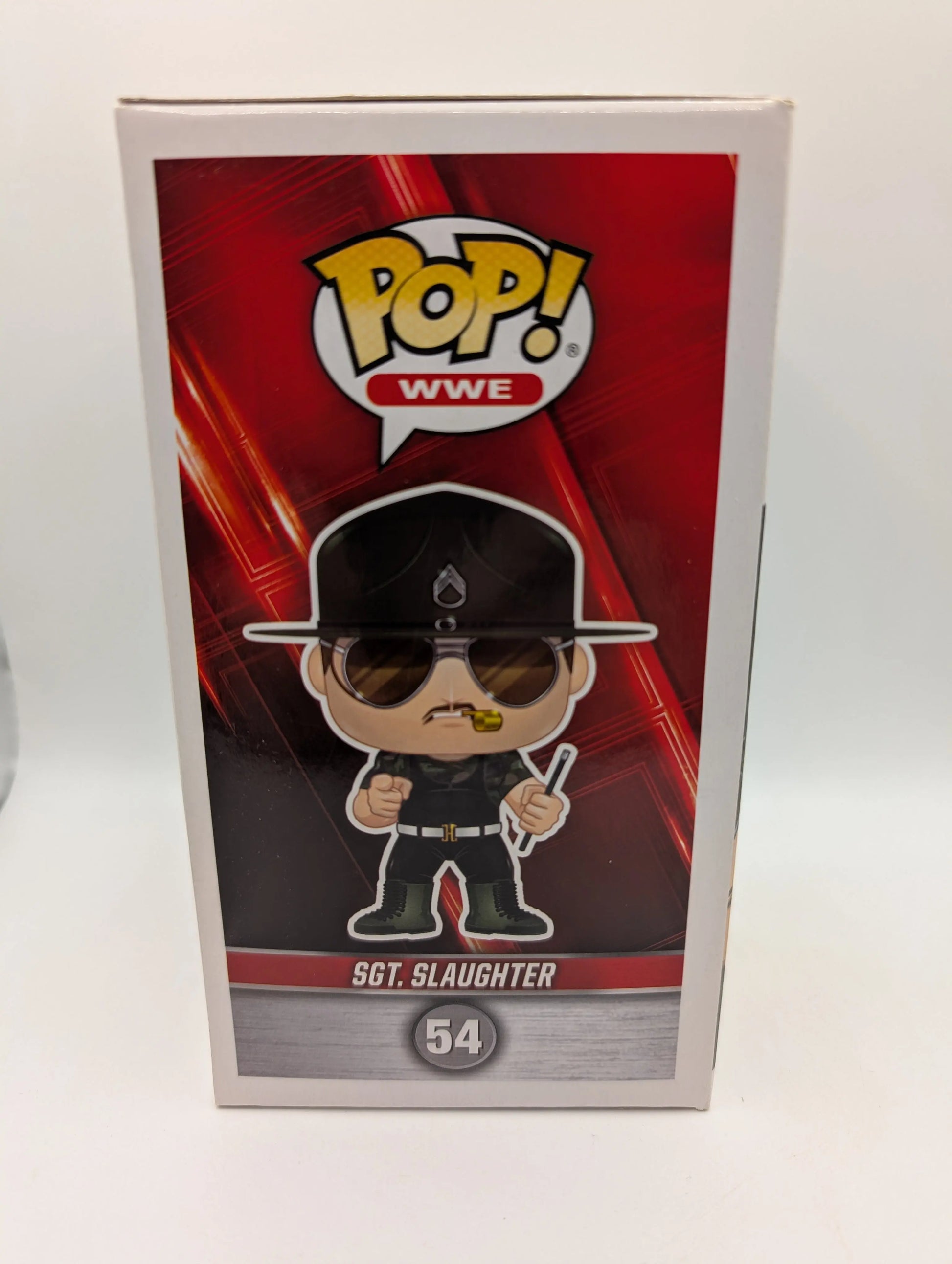 Funko Pop! Vinyl: WWE - Sgt. Slaughter #54 FRENLY BRICKS - Open 7 Days