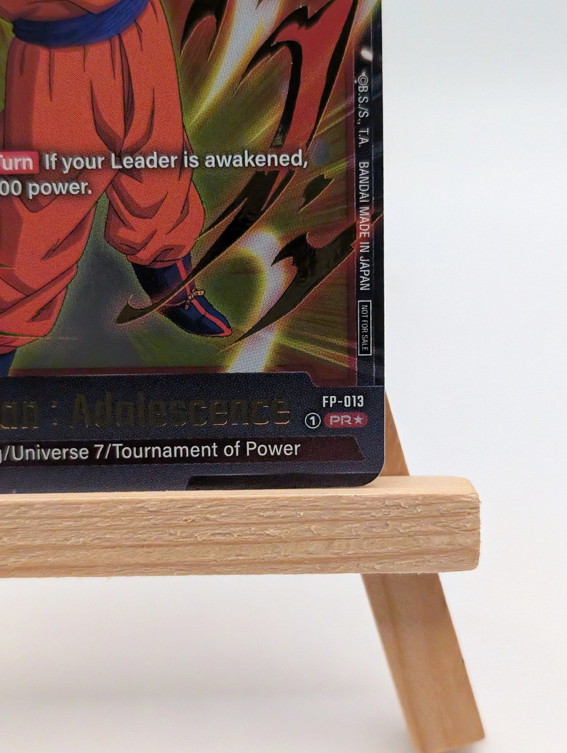 Dragon Ball Fusion World Son Gohan Release Event Winner Blazing Aura FB02 FP-013 FRENLY BRICKS - Open 7 Days
