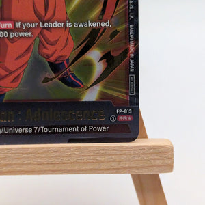 Dragon Ball Fusion World Son Gohan Release Event Winner Blazing Aura FB02 FP-013 FRENLY BRICKS - Open 7 Days
