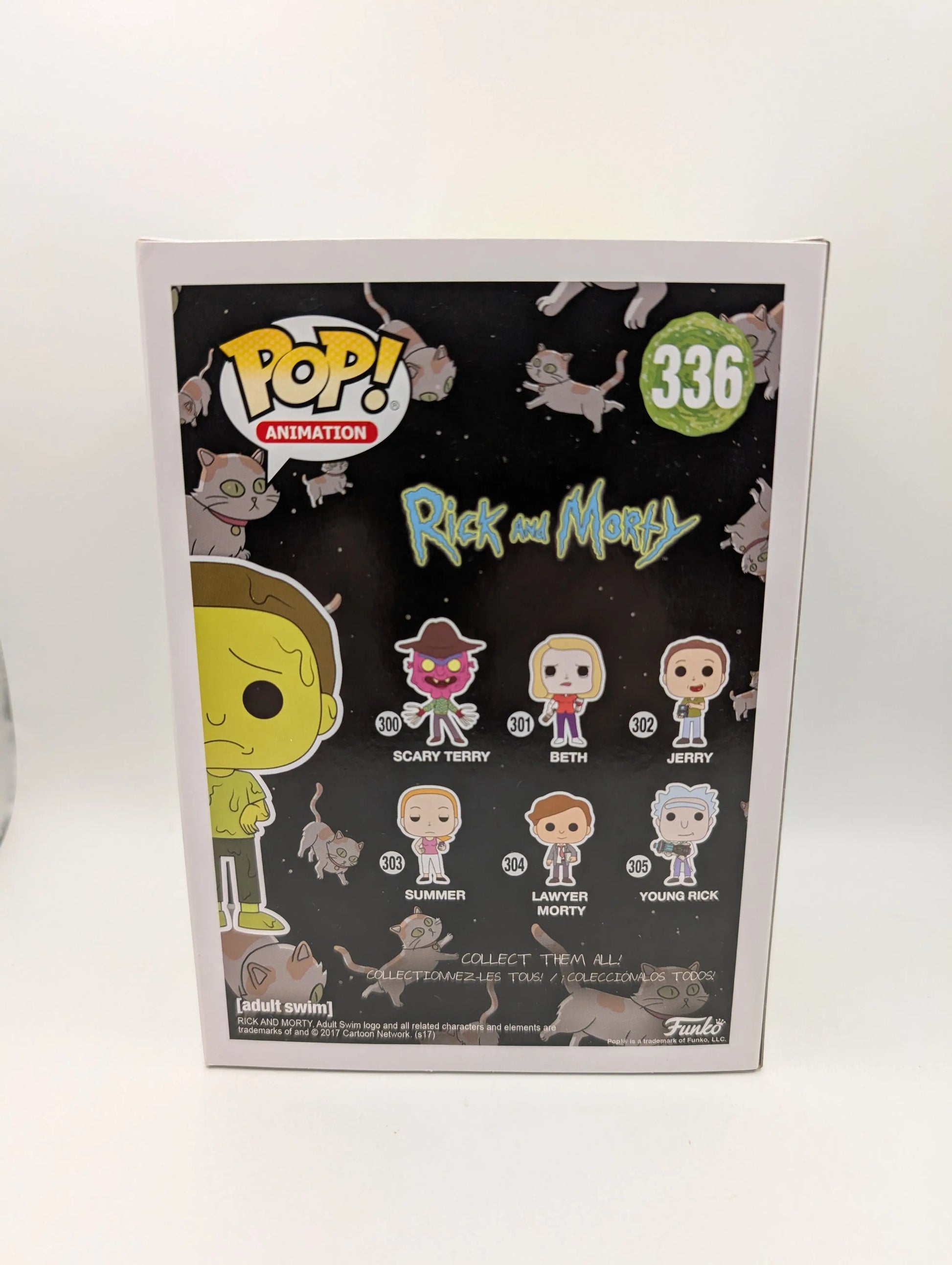 Toxic Morty Pop 336 - Glow Morty - Rick and Morty Funko Pop! Vinyl 2018 Vaulted FRENLY BRICKS - Open 7 Days