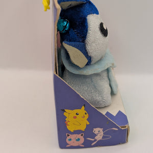 Vintage Pokemon Vaporeon Bell Plush Banpresto Pokedoll 1998 Japan Mini Toy 90s FRENLY BRICKS - Open 7 Days
