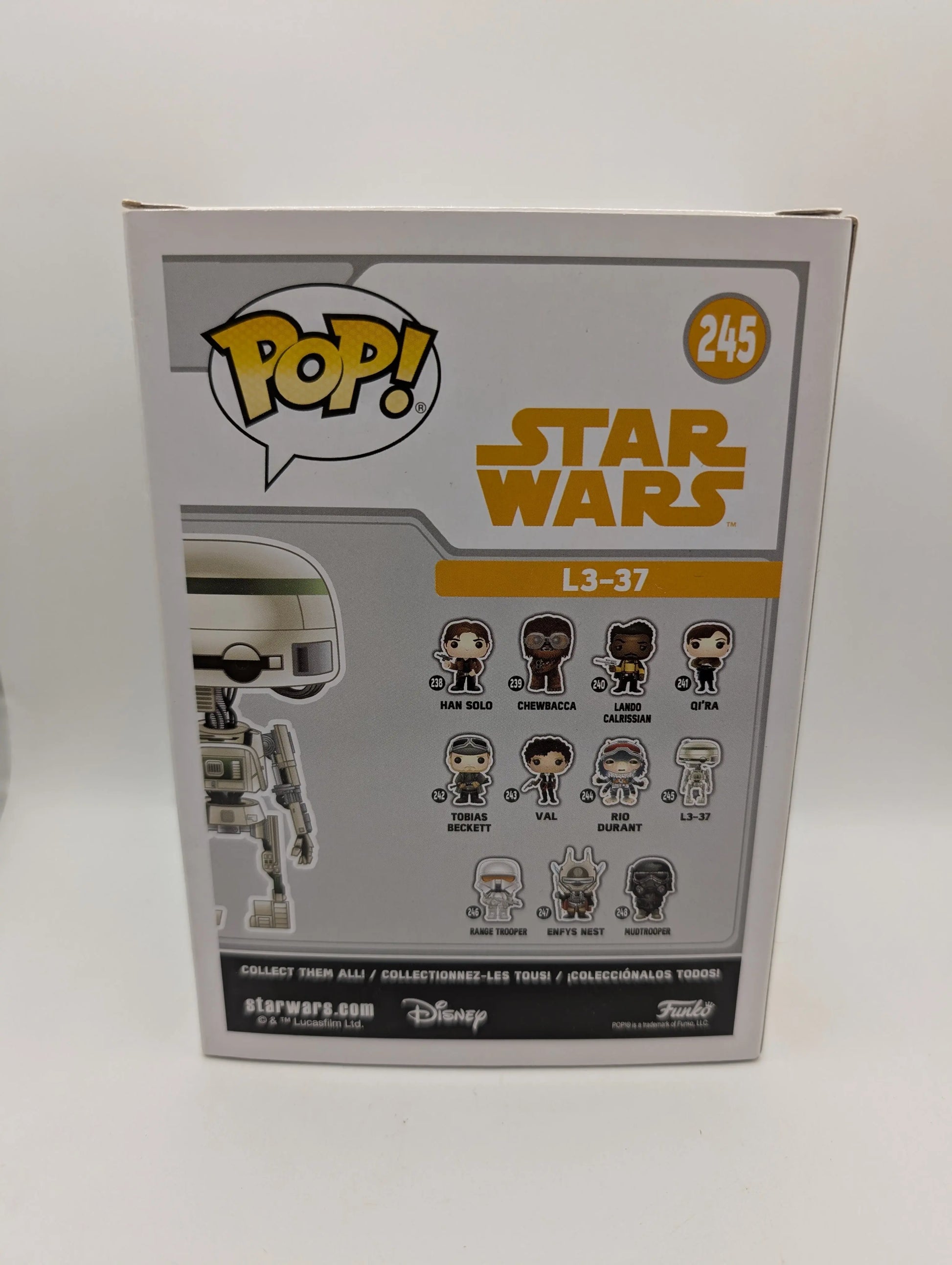 Funko Pop! Vinyl: Star Wars - L3-37 #245 FRENLY BRICKS - Open 7 Days