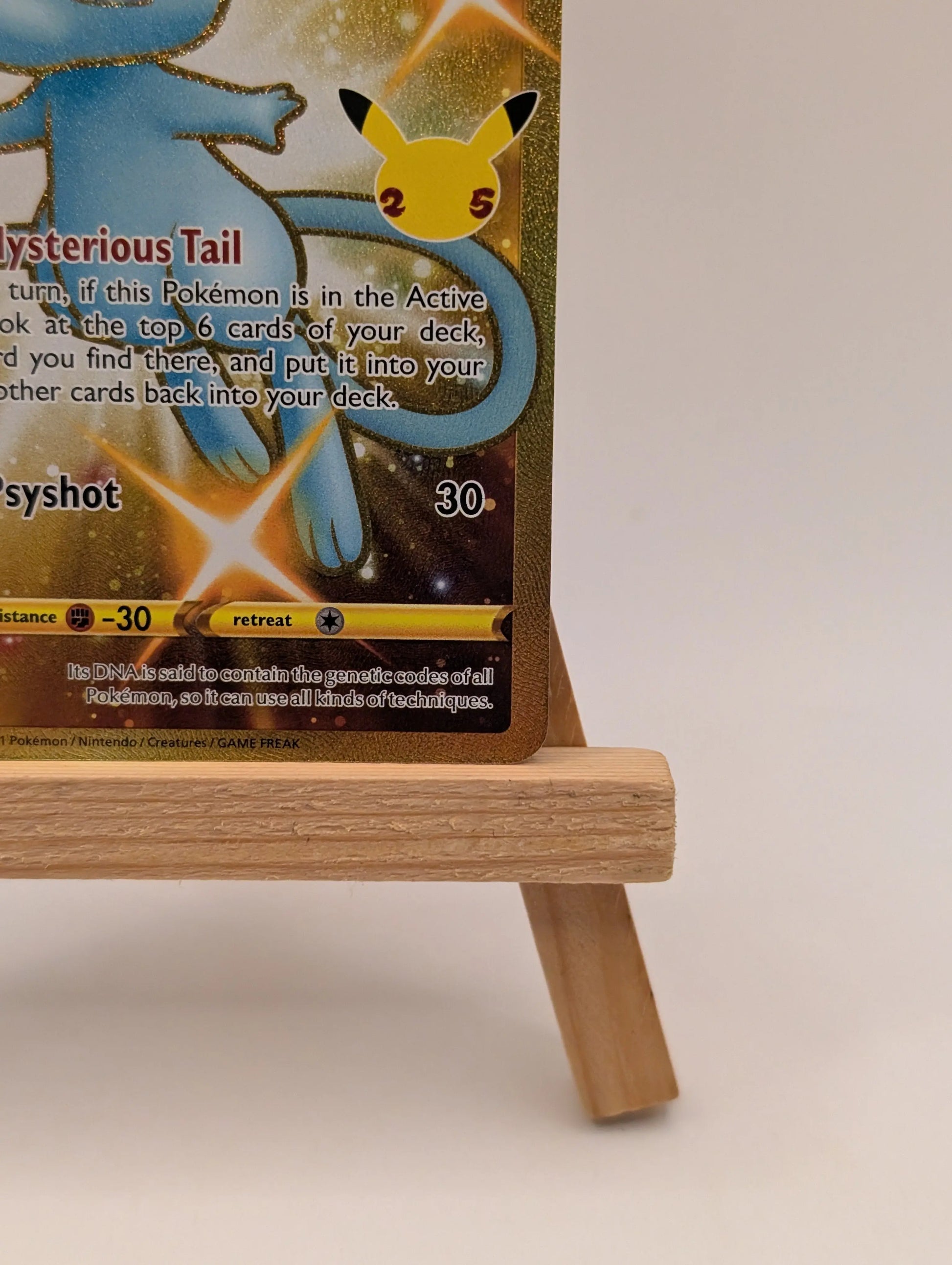 Mew 025/025 - Celebrations Rare Pokemon TCG Holo FRENLY BRICKS - Open 7 Days