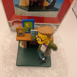 Simpsons Springfield Citizens Genius Sir Smithers Hamilton Collection Sculpture FRENLY BRICKS - Open 7 Days