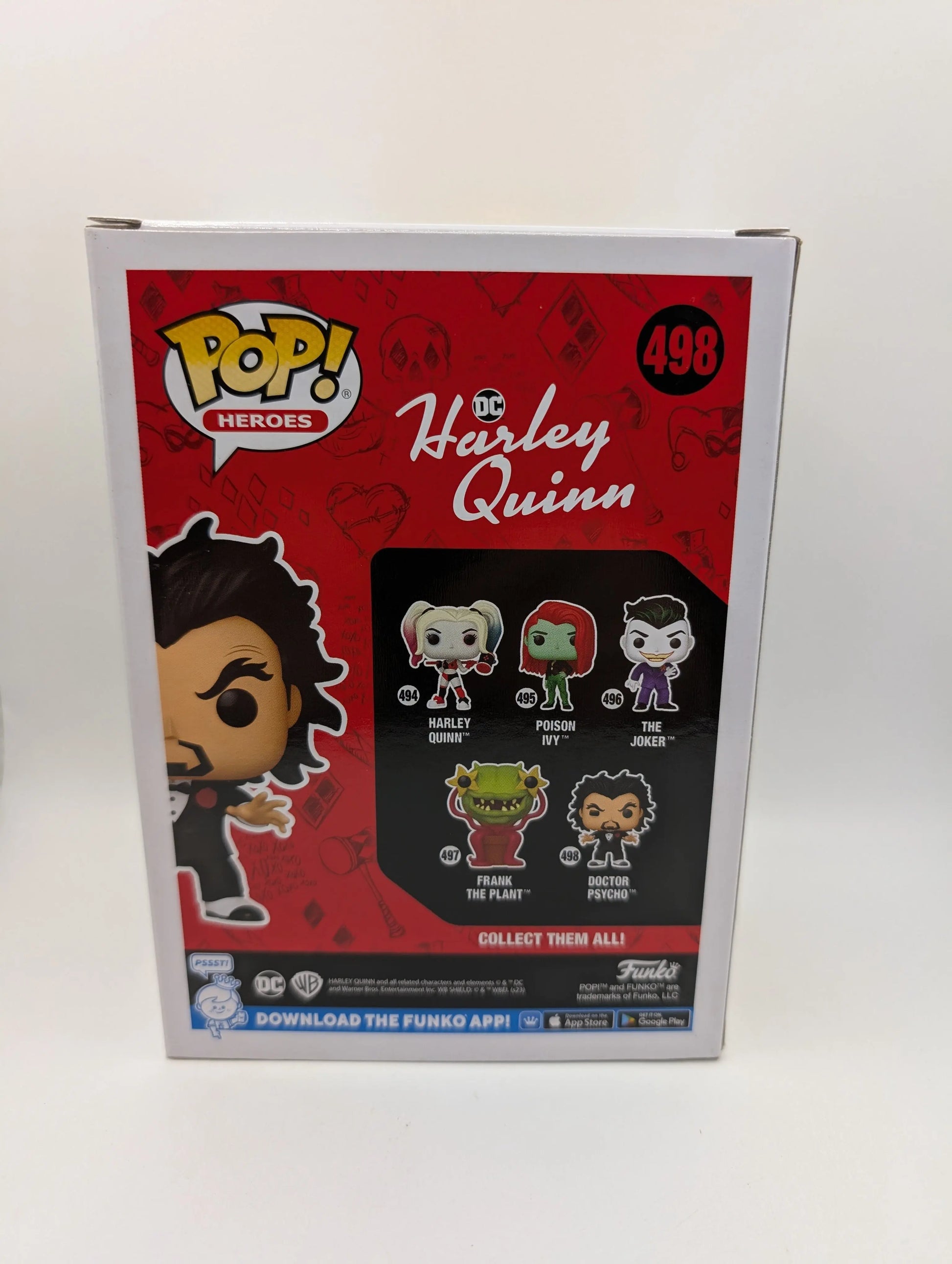 Funko POP! DC Harley Quinn - Doctor Psycho #498 - Vinyl Figure FRENLY BRICKS - Open 7 Days