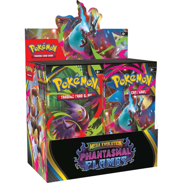 Pokemon - Mega Evolutions 2 Phantasmal Flames Booster Box (Display of 36) FRENLY BRICKS - Open 7 Days