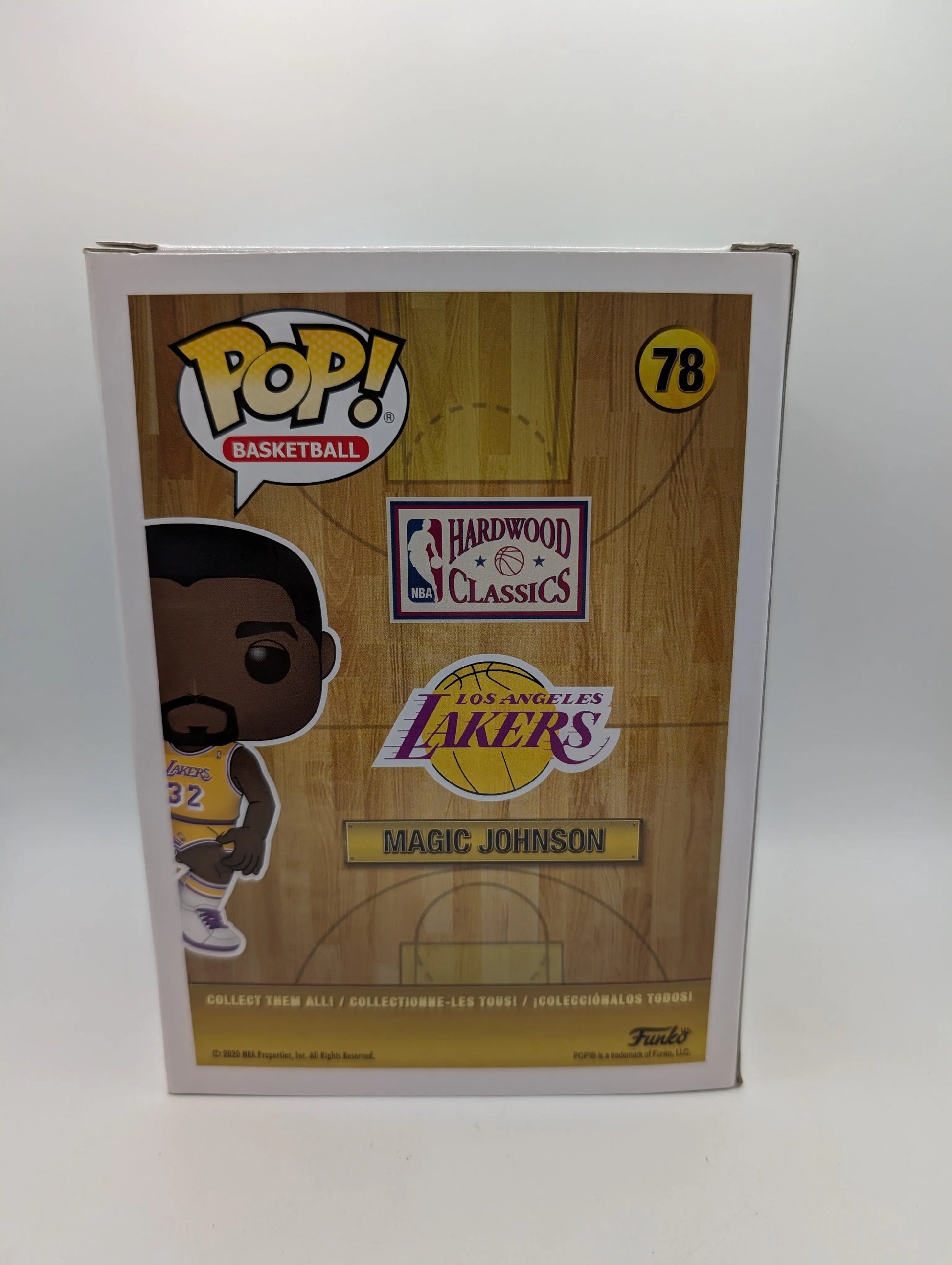 Funko Pop Vinyl Magic Johnson #78 Los Angeles Lakers NBA Basketball FRENLY BRICKS - Open 7 Days