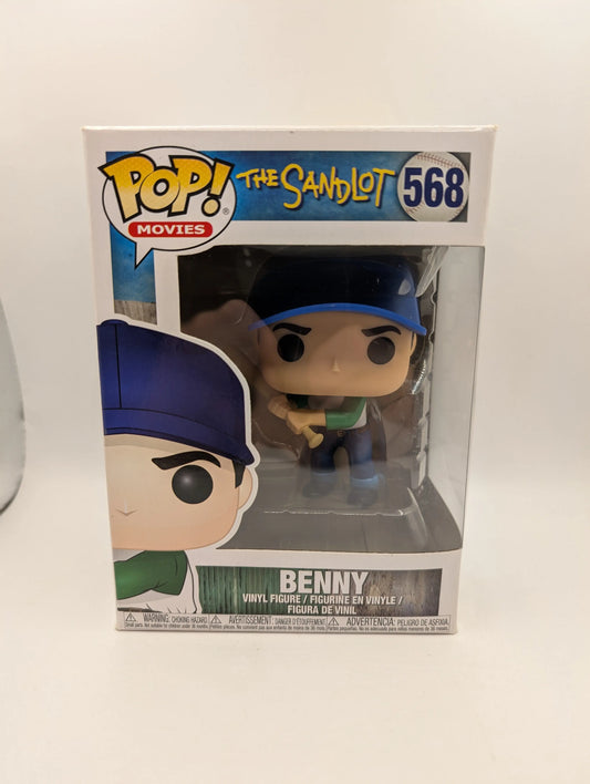 THE SANDLOT KIDS - Benny #568 Funko Pop! Vinyl  VAULTED FRENLY BRICKS - Open 7 Days