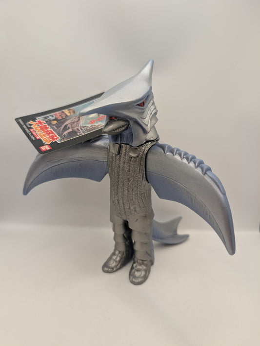 1999 ZIGRA GAMERA Vintage Soft vinyl / sofubi Bandai Memorial Box w TAG GODZILLA FRENLY BRICKS - Open 7 Days