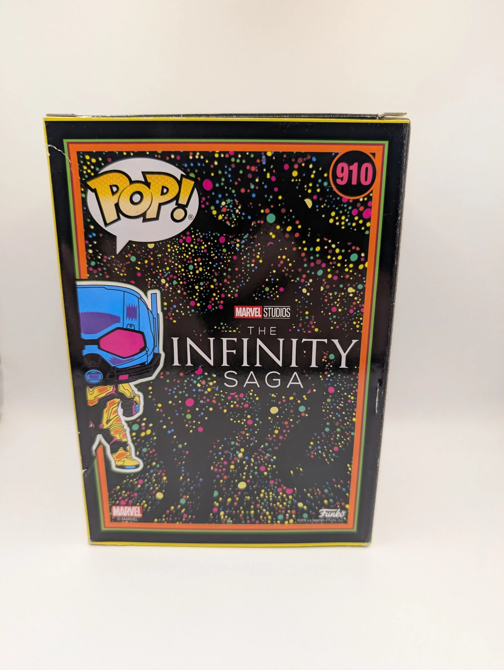 Marvel Antman #910 Funko Pop Vinyl Black Light FRENLY BRICKS - Open 7 Days