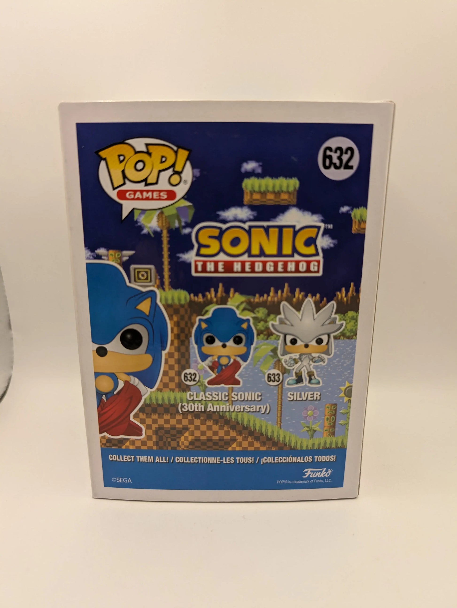 Funko POP! Games Sonic The Hedgehog Classic Sonic #632 Vinyl Figure FRENLY BRICKS - Open 7 Days