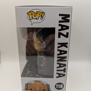 Funko Pop Vinyl Star Wars Maz Kanata #118 The Force Awakens FRENLY BRICKS - Open 7 Days