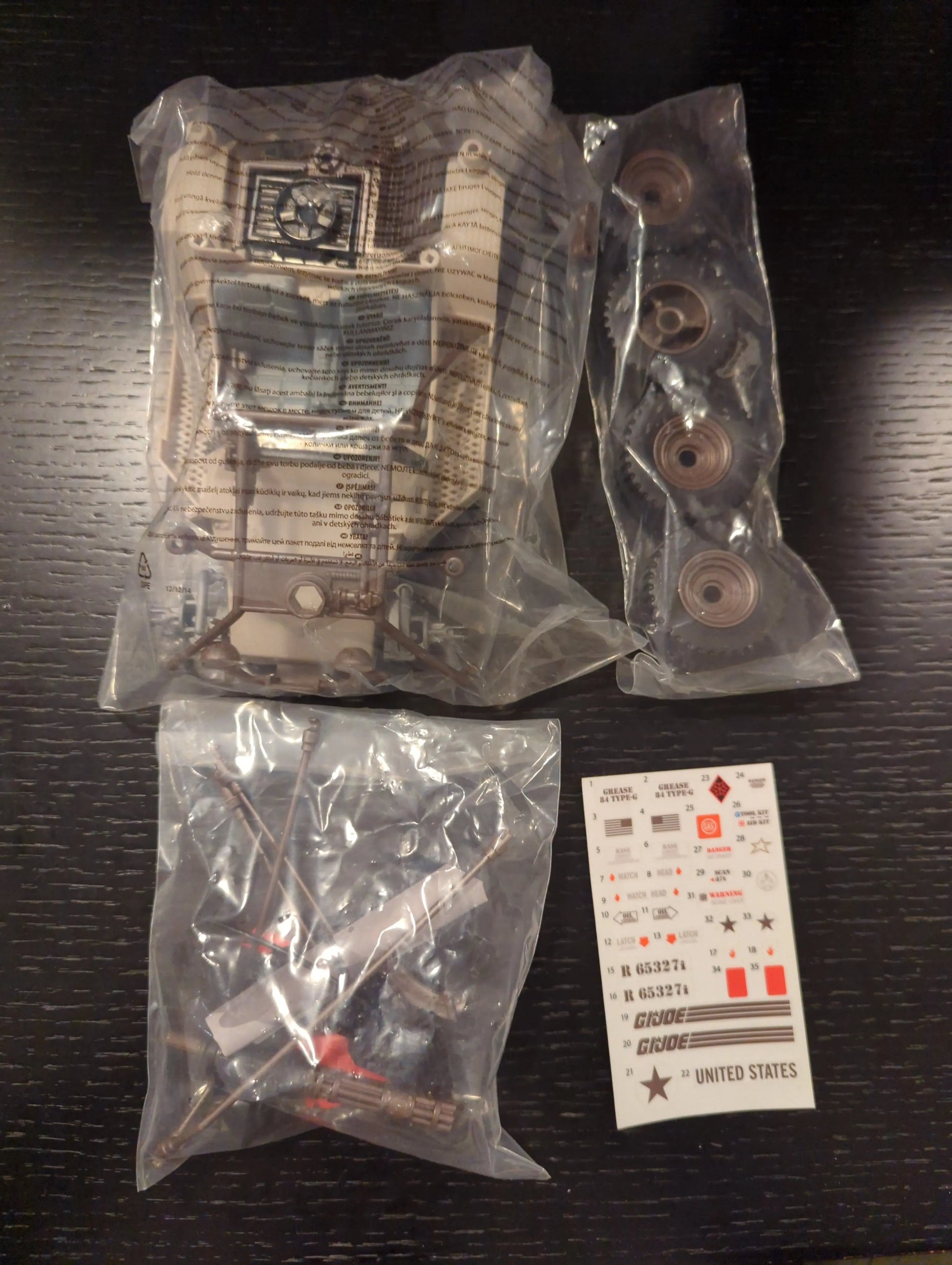 GI Joe 50th SDCC Desert Duel F.O.E. Striker FOE AWE 2015 Complete No Figures FRENLY BRICKS - Open 7 Days