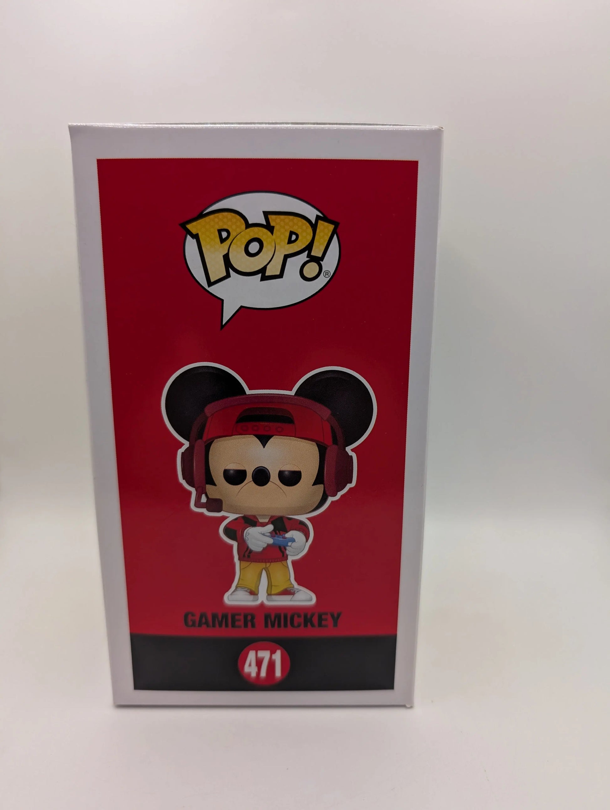 Gamer Mickey 471 ~ Disney: Mickey The True Original ~ 90 Years ~ Funko Pop Vinyl FRENLY BRICKS - Open 7 Days