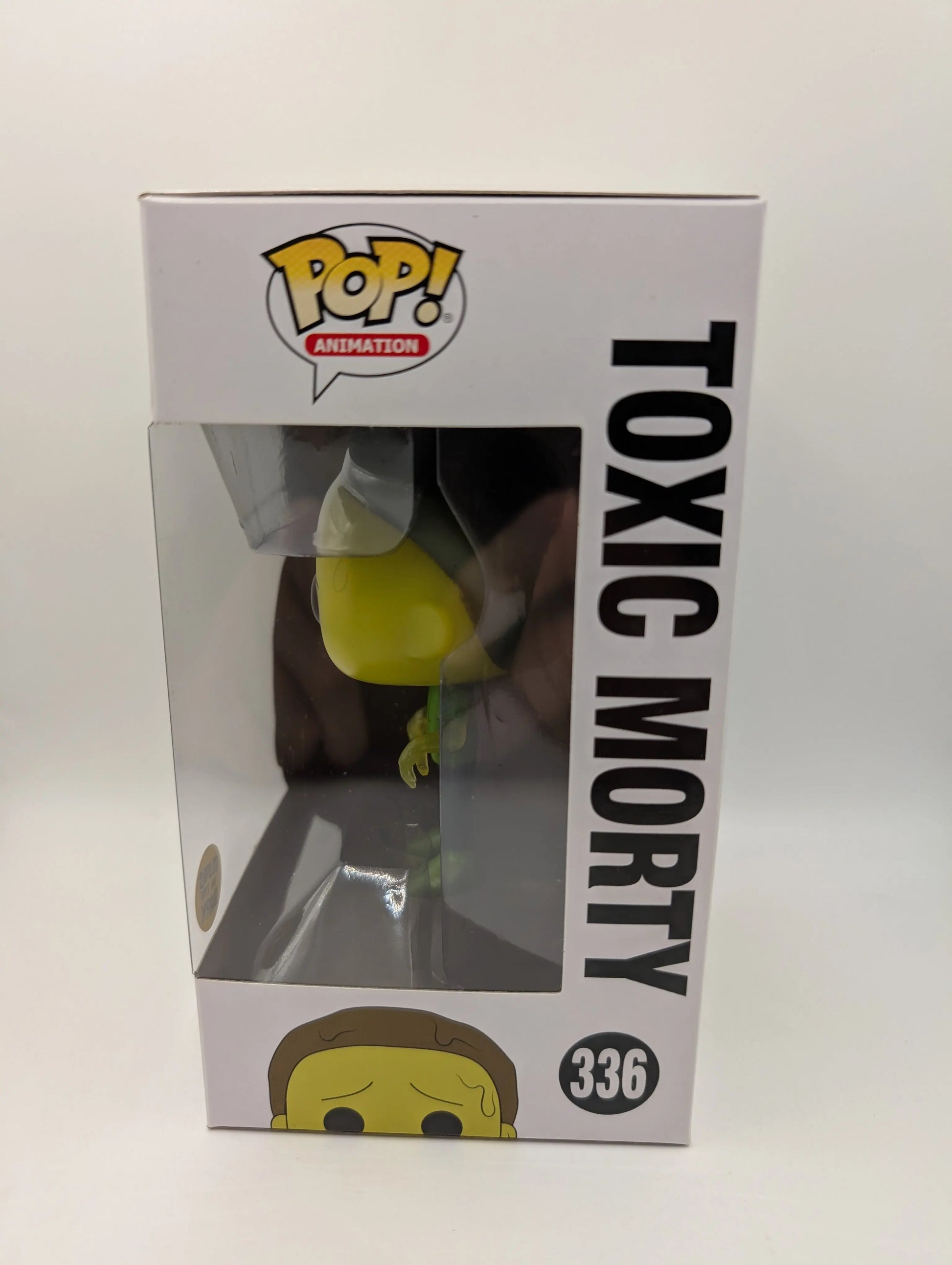 Toxic Morty Pop 336 - Glow Morty - Rick and Morty Funko Pop! Vinyl 2018 Vaulted FRENLY BRICKS - Open 7 Days