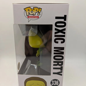 Toxic Morty Pop 336 - Glow Morty - Rick and Morty Funko Pop! Vinyl 2018 Vaulted FRENLY BRICKS - Open 7 Days