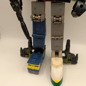 Transformers G1 RAIDEN trainbot bootleg ko figure Complete FRENLY BRICKS - Open 7 Days