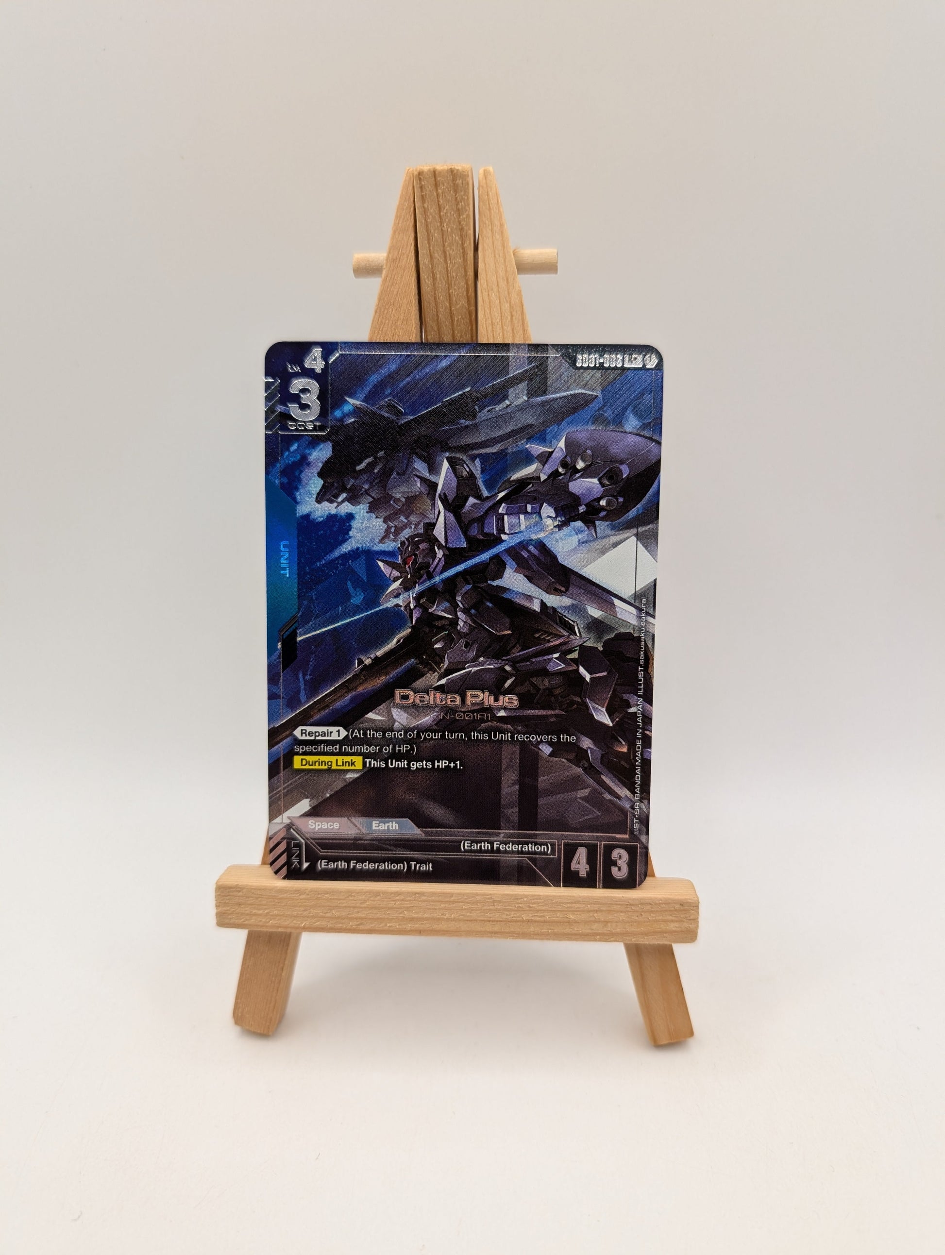 Delta Plus Alternate Art Foil - GD01-006 R+ NM - Gundam TCG Card Game FRENLY BRICKS - Open 7 Days