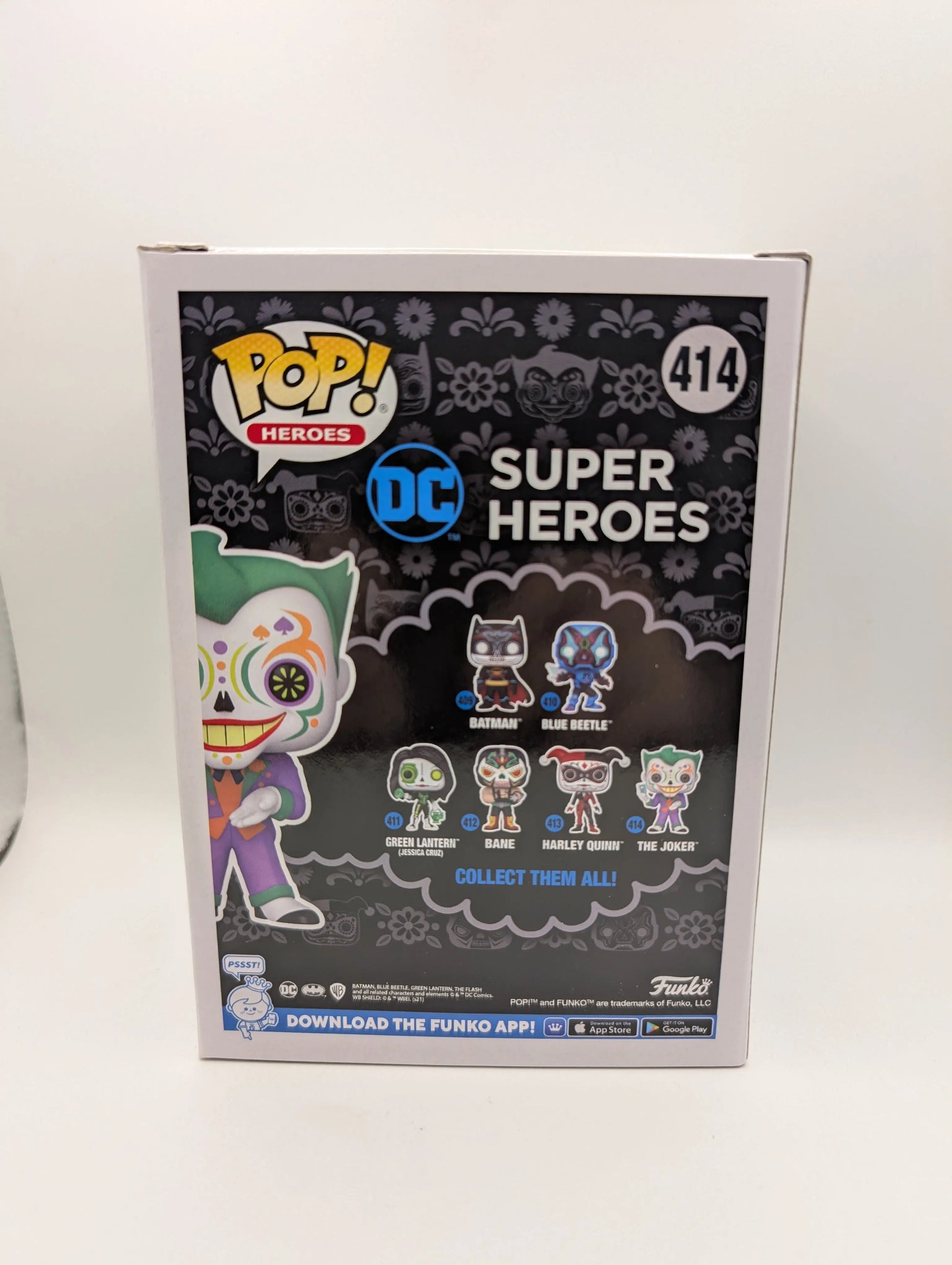 Joker Glow In The Dark Special Edition Funko Pop! Vinyl #414 DC Superheroes FRENLY BRICKS - Open 7 Days