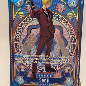 Sanji (SP) SEC A Fist of Divine Speed OP06-119 NM FRENLY BRICKS - Open 7 Days