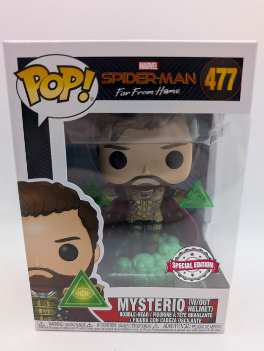 Funko POP! Spider-Man Far From Home Mysterio (Without Helmet) #477