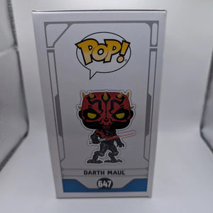 Funko Pop! Star Wars - Darth Maul #647 NYCC 2023 Exclusive FRENLY BRICKS - Open 7 Days