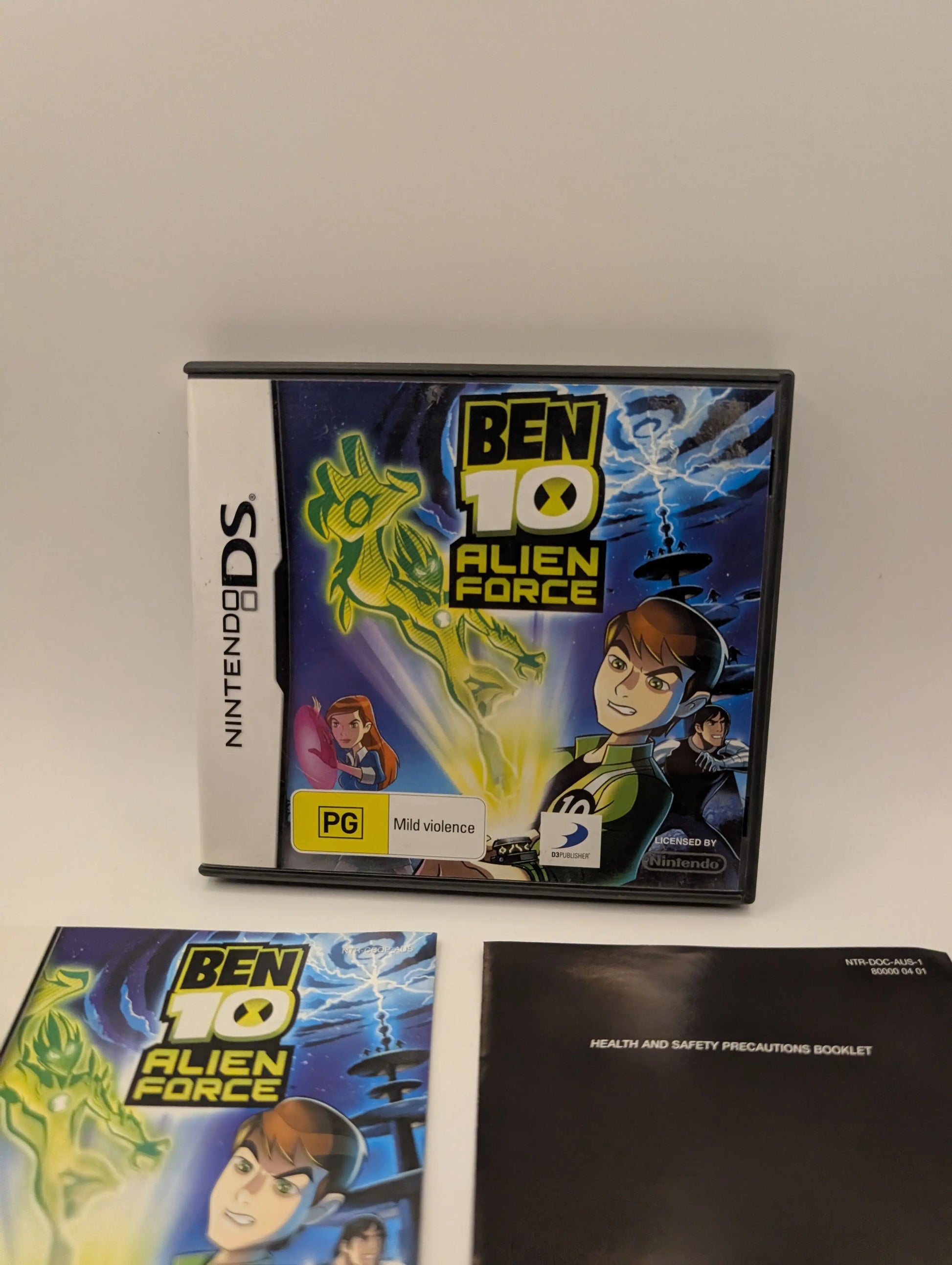 Ben 10 Alien Force - Nintendo DS Game FRENLY BRICKS - Open 7 Days