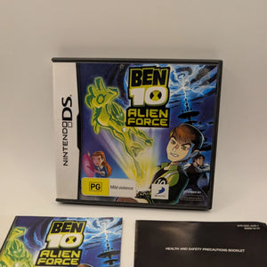 Ben 10 Alien Force - Nintendo DS Game FRENLY BRICKS - Open 7 Days