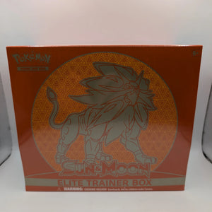 Pokemon TCG Sun and Moon Elite Trainer Box ETB Solgaleo Factory Sealed New FRENLY BRICKS - Open 7 Days