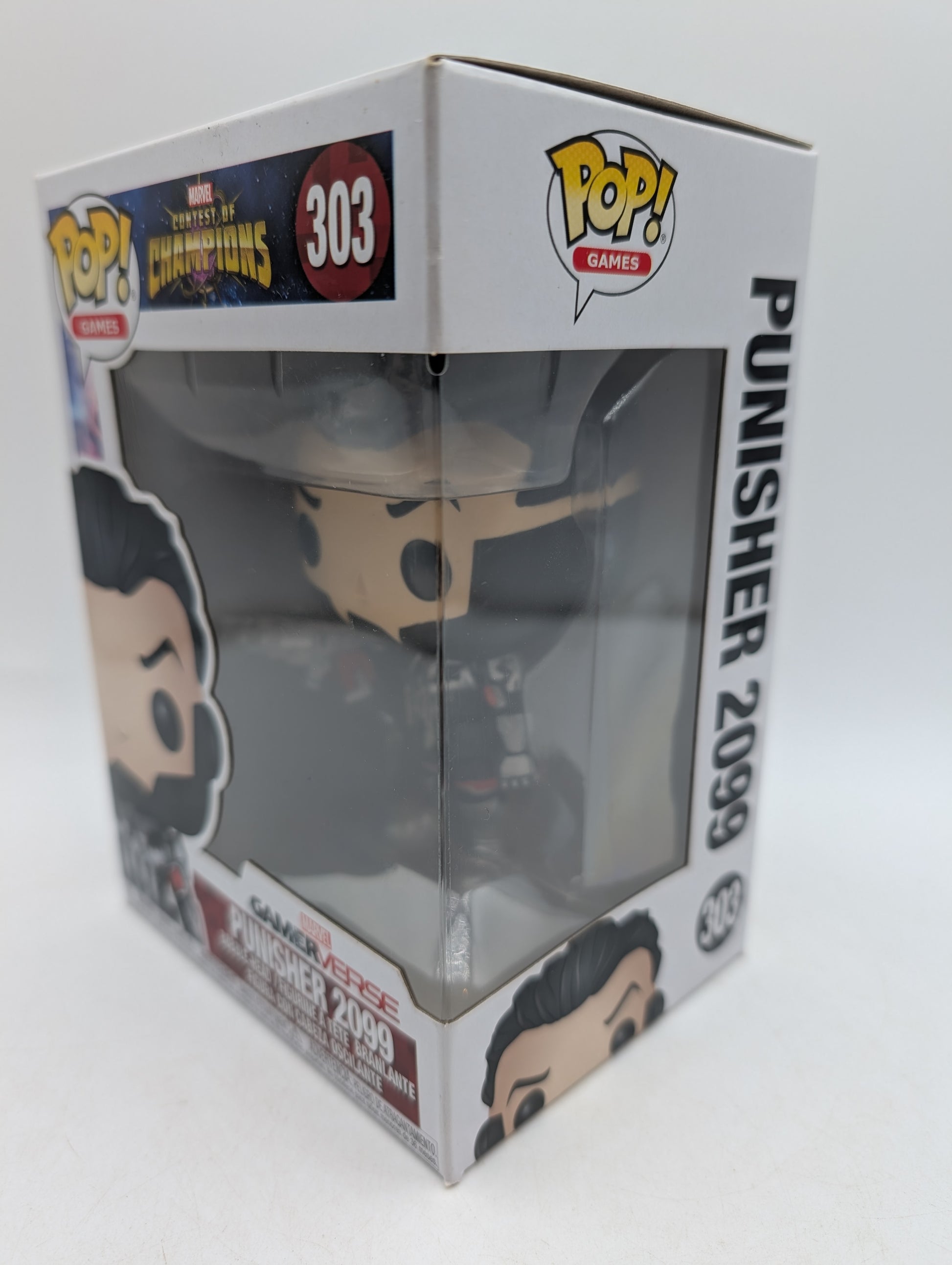 Funko POP! Marvel Contest of Champions Punisher 2099 #303 image 2