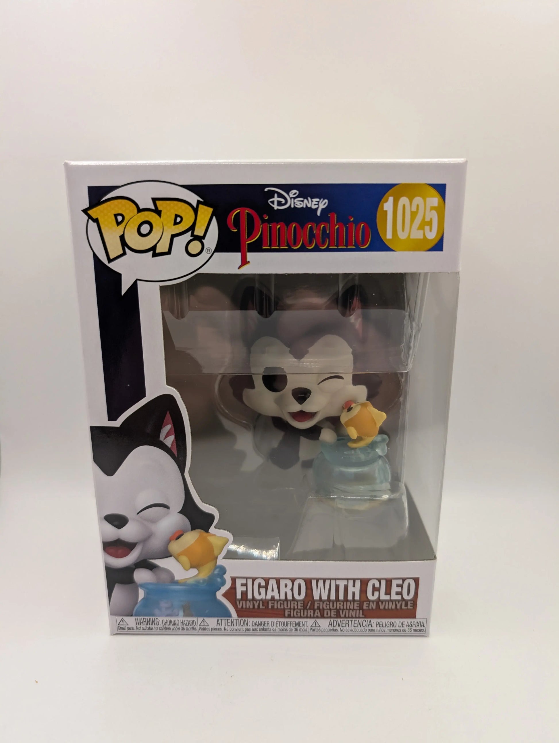 Funko Pop Disney Pinocchio Figaro With Cleo 80th Anniv #1025 Vinyl Figure FRENLY BRICKS - Open 7 Days