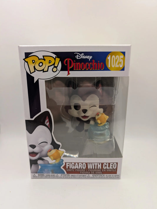 Funko Pop Disney Pinocchio Figaro With Cleo 80th Anniv #1025 Vinyl Figure FRENLY BRICKS - Open 7 Days