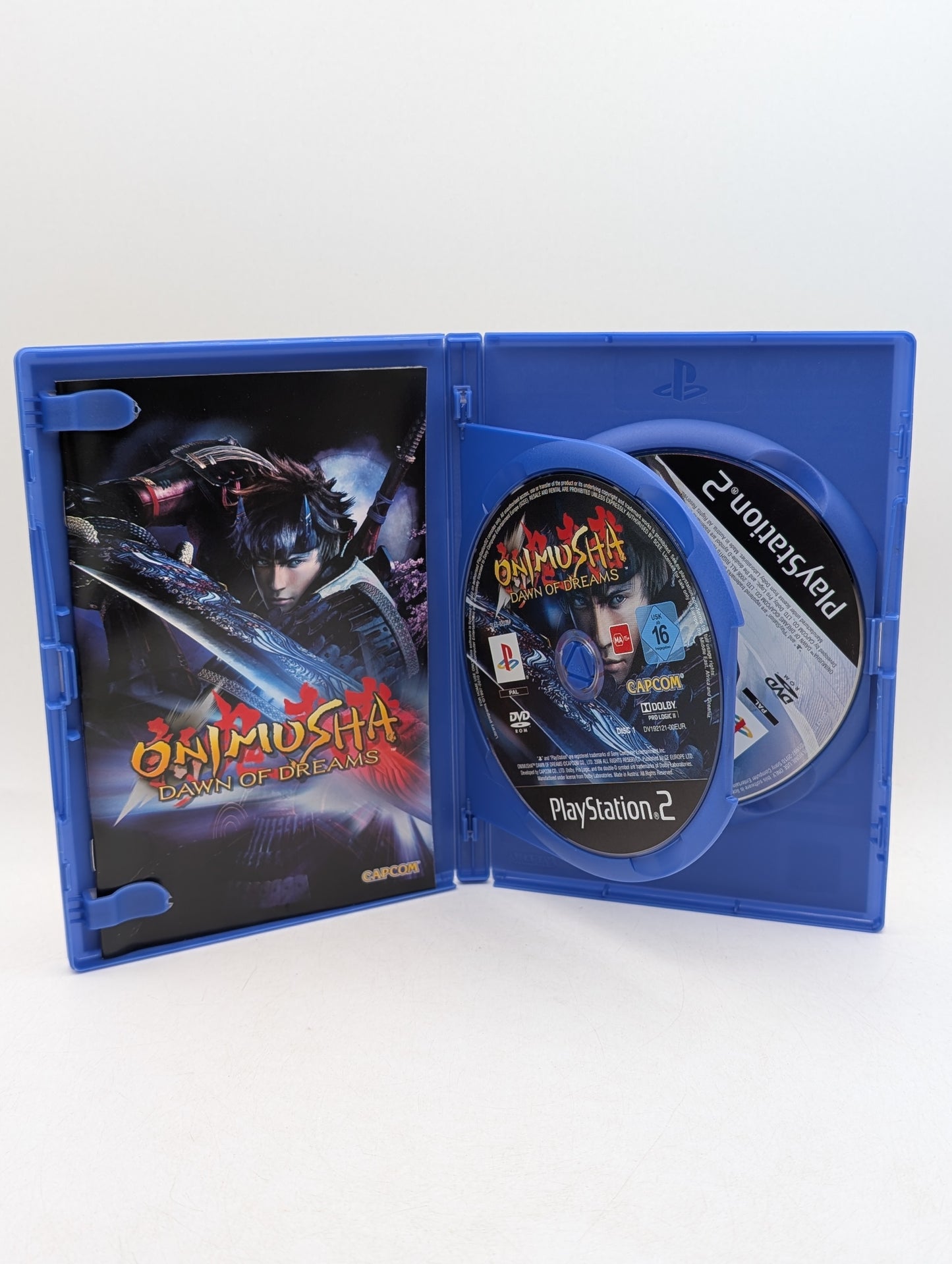 Onimusha Dawn of Dreams PlayStation 2 PS2 Complete