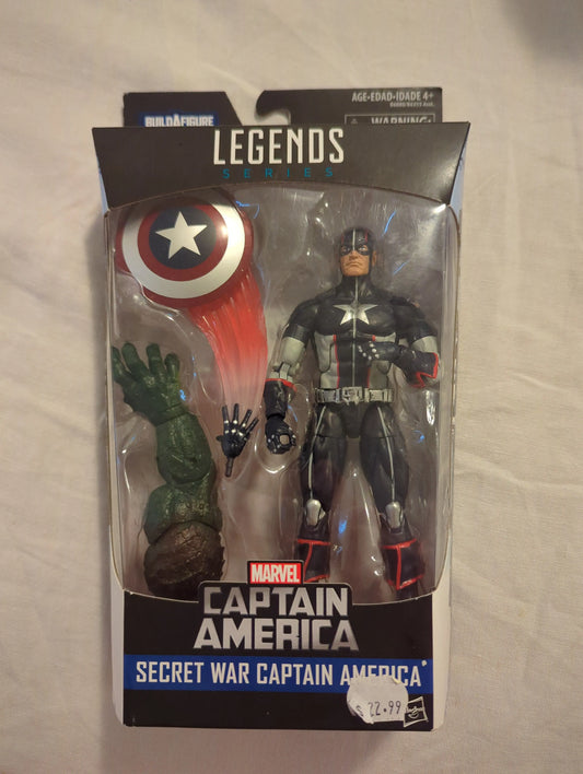 Marvel Legends Secret War Captain America 6" Figure NEW Abomination Series 2015 FRENLY BRICKS - Open 7 Days