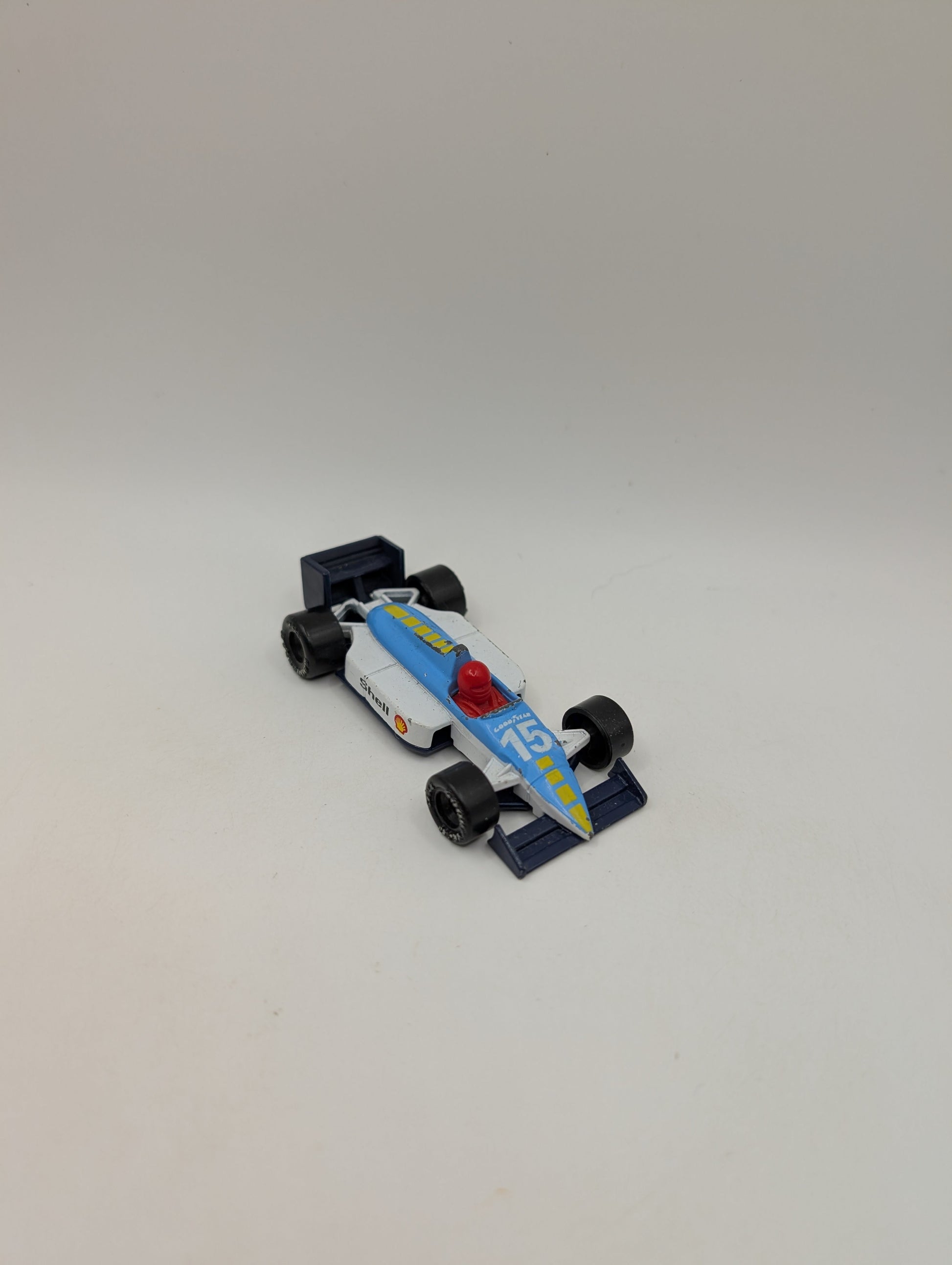 Vintage 1988 MATCHBOX GRAND PRIX RACING CAR SHELL Gas Original Rare Old Car FRENLY BRICKS - Open 7 Days