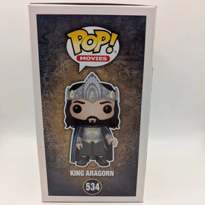 King Aragorn - Lord of the Rings POP! Vinyl - No. 534 Funko FRENLY BRICKS - Open 7 Days