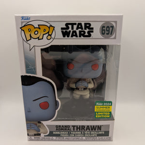 Star Wars - Grand Admiral Thrawn 697  SDCC 2024 Funko Pop Vinyl Figure FRENLY BRICKS - Open 7 Days